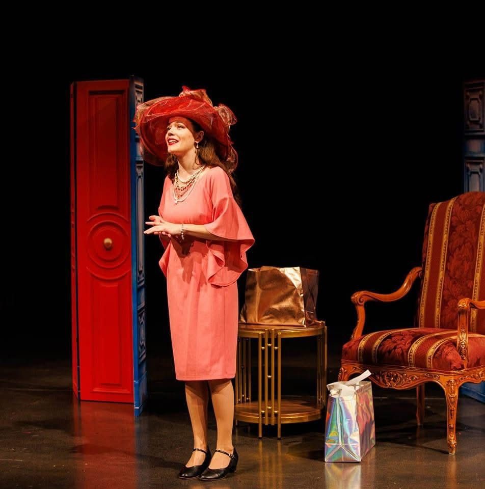 Hadassah Misner on stage with Dallas Classical Singers in Aria Laughing? A Comedy Concert